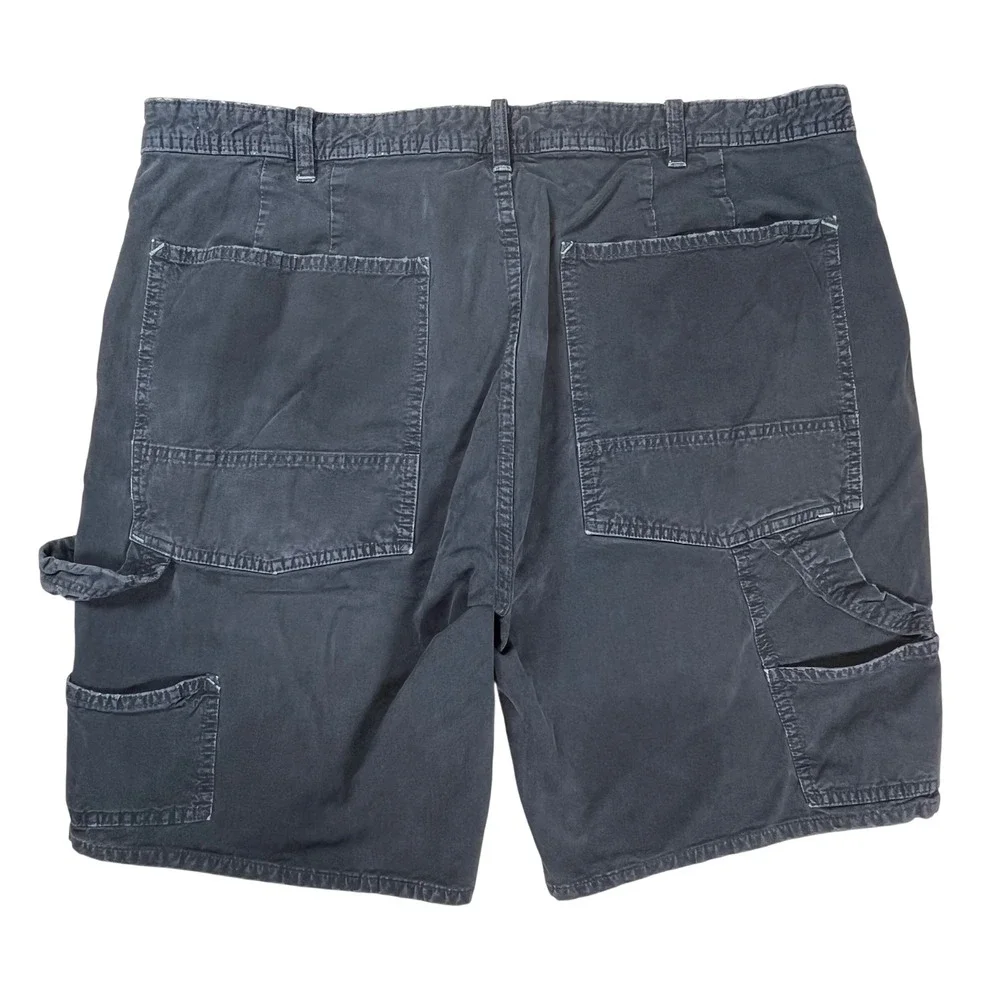 Vintage Polo Ralph Lauren Carpenter Shorts Men 38 Navy Utility Distressed‎ Y2K